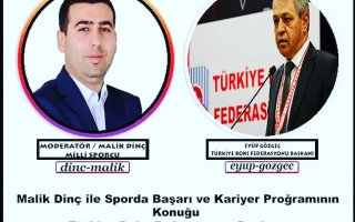 Malik Dinç ile Sporda Başarı ve Kariyer Proğramının Konuğu Türkiye Boks Federasyonu Başkanı Sayın : Eyüp Gözgeç