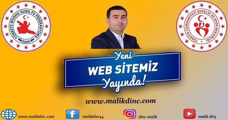 Malik Dinç Resmi Web Sitesi Açıldı